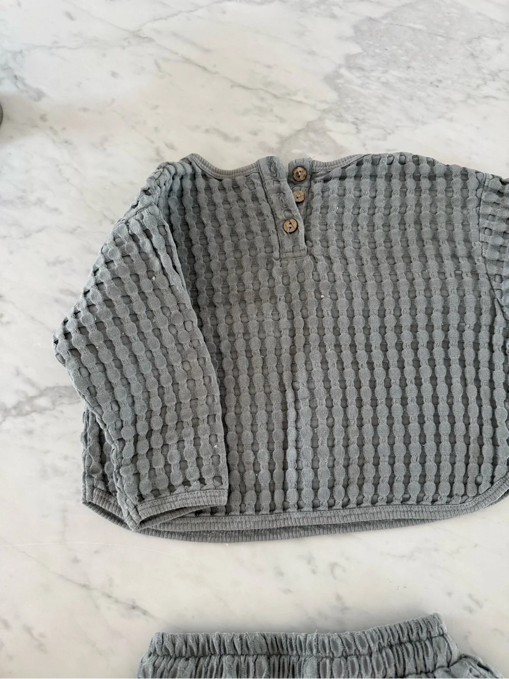 Quincy Mae Flynn Set - Dusty Blue